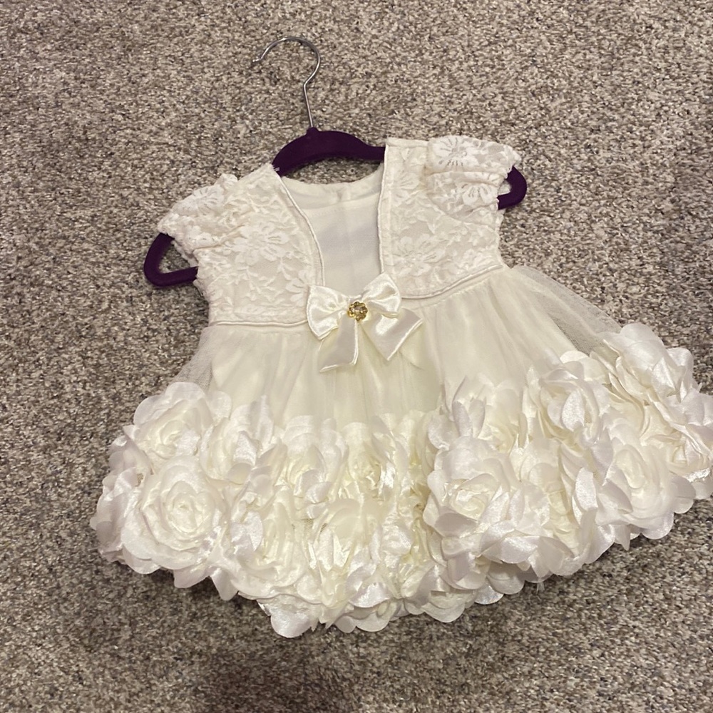 0-3 months baby dress
